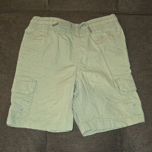 Lands' End Kids' Light Green Cargo Shorts